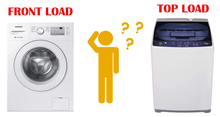 Difference Between Top Load or Front Load Washing Machine Which one to Buy